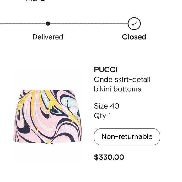 Emilio Pucci swimsuit Worn once! - Picture 2 of 4